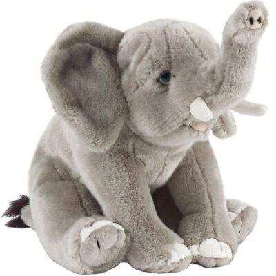 Living Nature Bamse - 23x17 cm - Elefant - Grå
