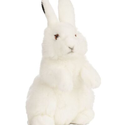 Living Nature Bamse - 27x16 cm - Arktis Hare - Hvid