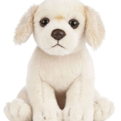 Living Nature Bamse - 17x7 cm - Golden Retriever Hvalp - Beige