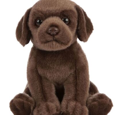 Living Nature Bamse - 16x8 cm - Labrador Hundehvalp - Brun