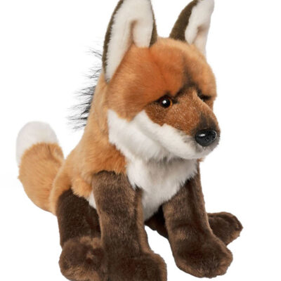 Living Nature Bamse - 35x28 cm - Mankeulv - Orange/Brun