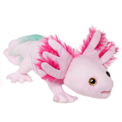 Living Nature Bamse - 32x8 cm - Axolotl - Pink