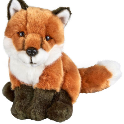 Living Nature Bamse - 28x14 cm - Ræv - Medium - Orange