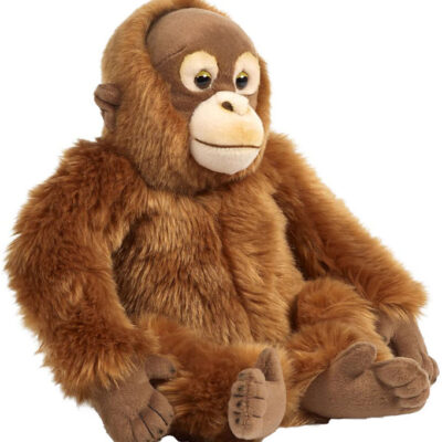 Living Nature Bamse - 35x22 cm - Orangutang - Brun