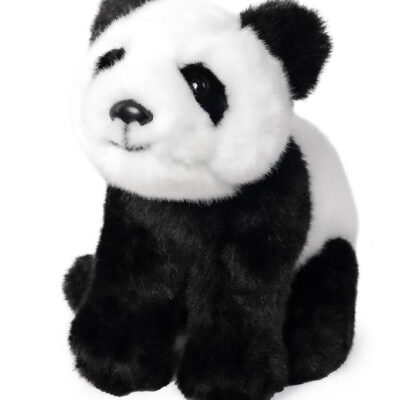 Living Nature Bamse - 16x12 - Panda Unge - Sort/Hvid