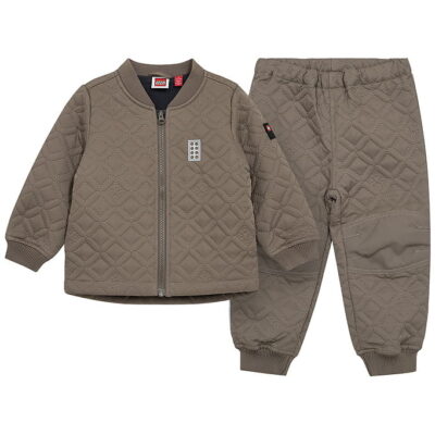LEGO® Wear Termotøj m. Fleece - Quiltet - LWSaku 612 - Brun