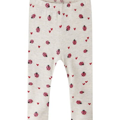 Name It Leggings - Bomuld/Modal - NbfHaline - Peyote Melange m.