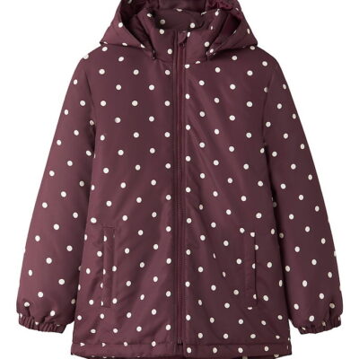 Name It Vinterjakke - Noos - NkfMaxi - Fig/Polka Dots