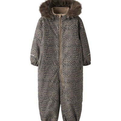 Name it Flyverdragt - NmfSnow10 - Silver Mink/LEO