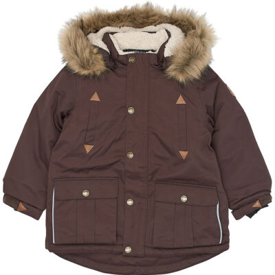 Mikk-Line Vinterjakke - Parka - Coffee Bean