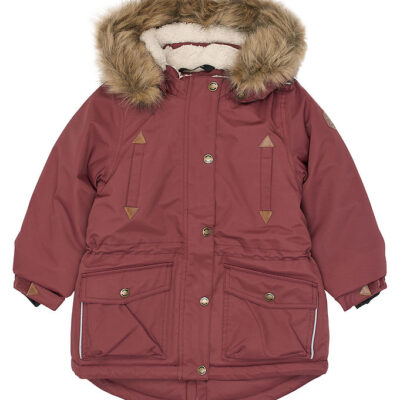 Mikk-Line Vinterjakke - Parka - Oxblood Red