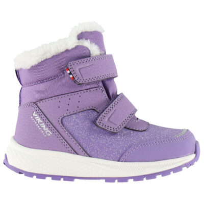 Viking Vinterstøvler - Tex - Equip - Violet m. Glimmer