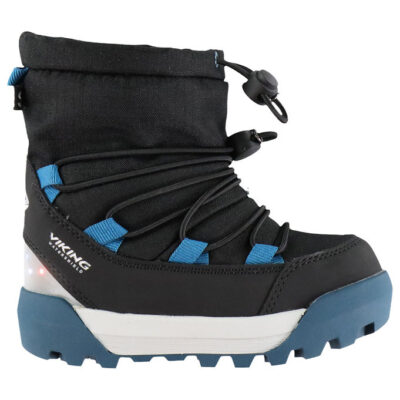 Viking Vinterstøvler m. Lys - Spaceship Warm SC WP - Black/Dark