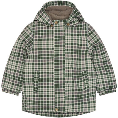 Mikk-Line Vinterjakke - Recycled - Check Aop