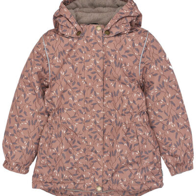 Mikk-Line Vinterjakke - Recycled - Leaf AOP