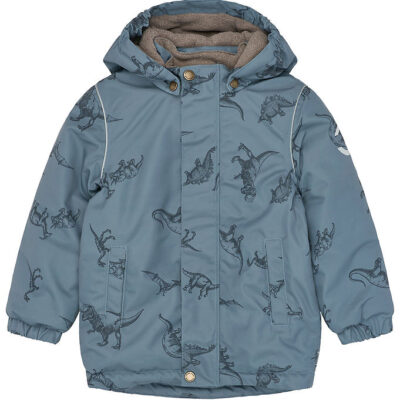 Mikk-Line Vinterjakke - Recycled - Dino Stroke AOP