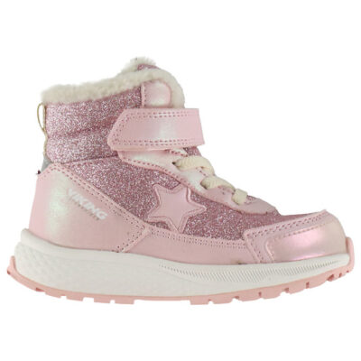 Viking Vinterstøvler - Equip Star Warm WP 1V SL - Light Pink