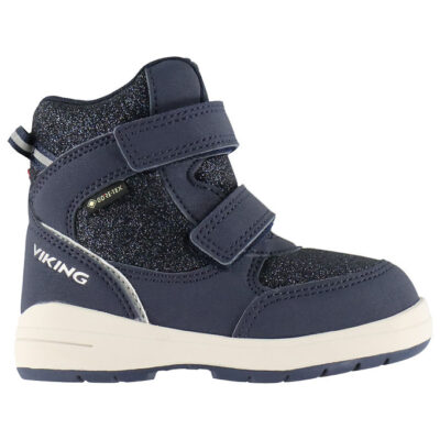 Viking Vinterstøvler - Tex- Fun - Navy m. Glimmer