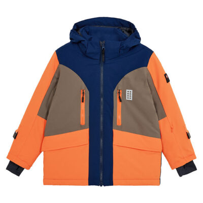 LEGO® Wear Vinterjakke - LWJian 713 - Blå/Brun/Orange