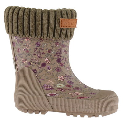 Wheat Termostøvler - 2-i-1 - Wader - Portabella Flowers