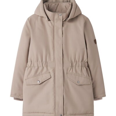 Name It Vinterjakke - NkfMarlow03 - Silver Mink