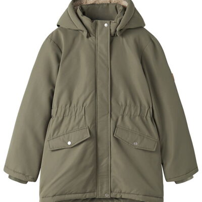 Name It Vinterjakke - NkfMarlow03 - Dusty Olive