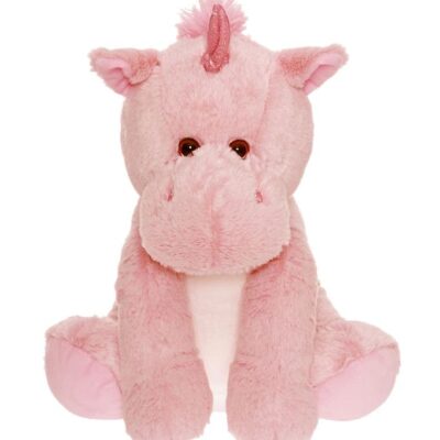 Teddykompaniet Bamse - Stor Enhjørning - 36 cm - Lyserød