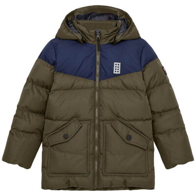 LEGO® Wear Dynejakke - LWJebel 733 - Grøn/Blå