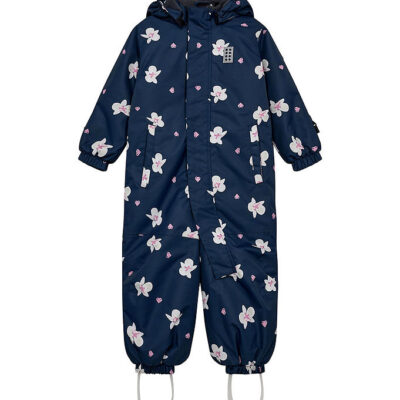 LEGO® Wear Flyverdragt - LWJaz 710 - Navy m. Blomster