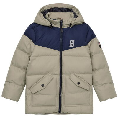 LEGO® Wear Dynejakke - LWJebel 733 - Beige/Blå