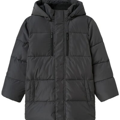 Name It Dynejakke - Noos - NkmMedow03 - Grey Pinstripe