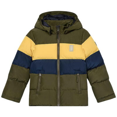 LEGO® Wear Dynejakke - LWJipe 705 - Yellow/Navy/Army