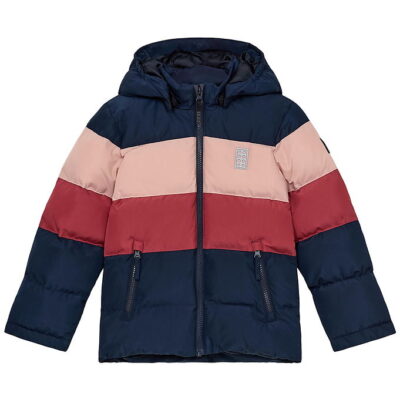 LEGO® Wear Dynejakke - LWJipe 705 - Navy/Dark Rose/Rose/