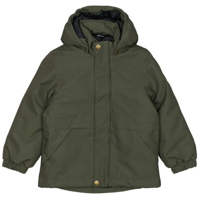 Mikk-Line Vinterjakke m. Lys - Olive Night