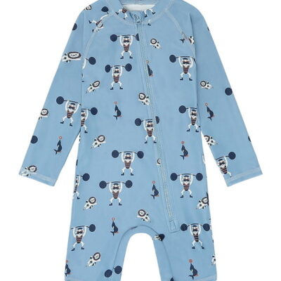 Hust and Claire Badeheldragt - UV50+ - HCMalaz - Light Blue