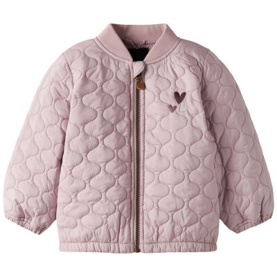 Name It Dynejakke - Quiltet - NmfMarlon - Keepsake Lilac