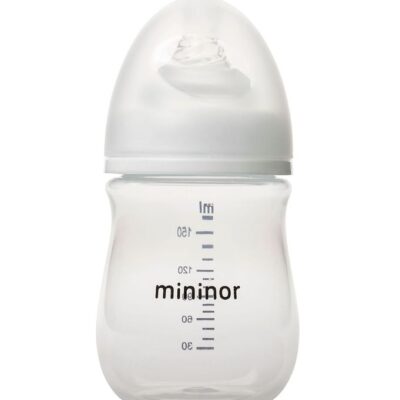 Mininor Sutteflaske - 160 ml - Hvid