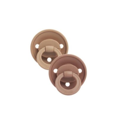 Elodie, Sut 3+ Mdr., Soft Terracotta, Rund - Silikone