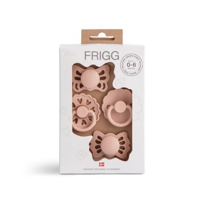 Frigg - Baby's First Pacifier Floral Heart - Blush