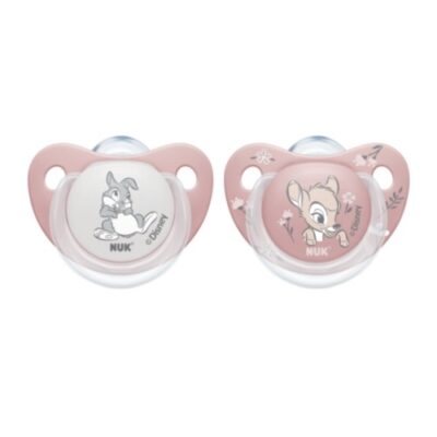 Nuk Sut, Disney, Str. 2 (6-18 Mdr.), Anatomisk, Silikone 2-pak